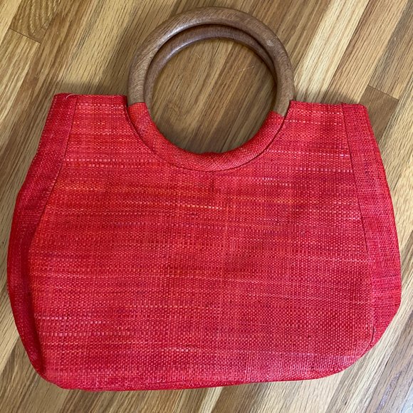 Statement Purse! Handmade in Madagascar! Mar Y Sol - Picture 5 of 9